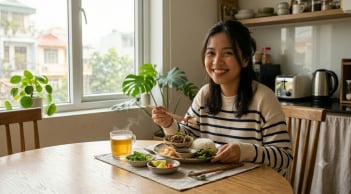 Vì sao bạn nên ăn cơm tẻ vào bữa sáng?