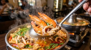 Cách làm lẩu Thái đơn giản tại nhà: Món ăn chua cay ai cũng mê, ngon chẳng kém ngoài hàng