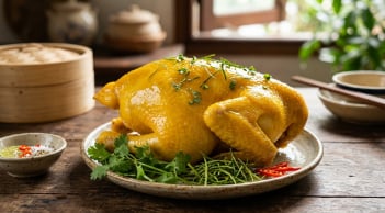 Cách luộc gà da vàng óng, căng bóng như ngoài hàng chỉ với vài mẹo đơn giản