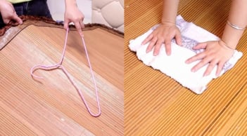 Cách làm sạch chiếu trúc không dùng nước vẫn sạch bong như mới
