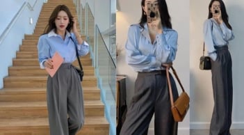 Muốn mặc quần kaki, quần xám hay quần trắng đẹp hơn? Bí quyết nằm ở cách phối màu trang phục