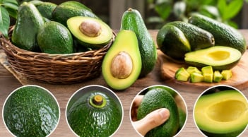 Mẹo chọn quả bơ ngon, ruột chín vàng: Nhìn 4 dấu hiệu này trước khi mua, tránh quả sượng hoặc thâm đen
