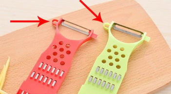 Trên dao nạo rau củ vì sao luôn có một lỗ nhỏ?