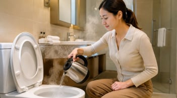 Vừa nhận phòng khách sạn, nhiều người đổ ngay một ấm nước sôi vào bồn cầu: Vì sao lại vậy?
