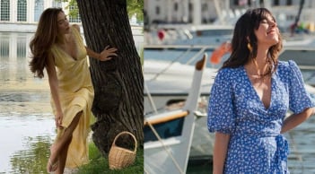 Váy tea dress và sandal – công thức mặc đẹp mùa hè giúp nàng vừa nữ tính vừa thoải mái