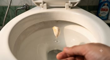 Vì sao bạn nên thả một tép tỏi vào bồn cầu trước khi đi ngủ?