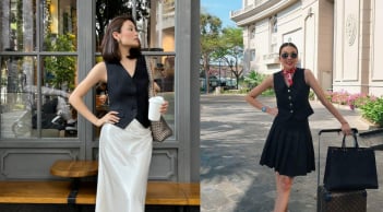 3 cách diện áo ghi lê dáng lửng thanh lịch, mặc đi làm hay xuống phố đều cuốn hút