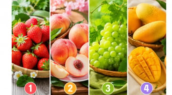 Chọn 1 loại quả bạn thích nhất – Khám phá bạn ngọt ngào tới mức nào trong mắt mọi người