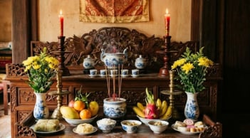 3 thứ không nên đặt trên bàn thờ