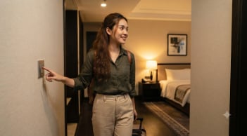 Tại sao bạn nên bật hết đèn ngay khi vừa vào phòng khách sạn?