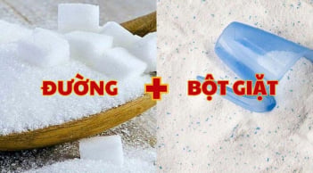 Trộn đường trắng với bột giặt có tác dụng gì mà nhiều người thích áp dụng?