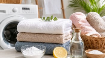 Vì sao khăn tắm giặt rồi vẫn có mùi hôi? 5 mẹo mà nhiều chưa biết để khăn thơm tho mềm mại