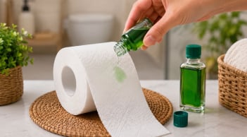 Nhỏ vài giọt dầu gió vào cuộn giấy vệ sinh, công dụng bất ngờ không phải ai cũng biết