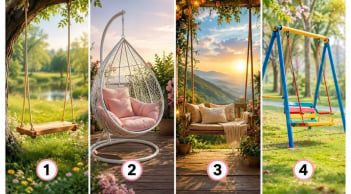 Chọn 1 chiếc xích đu bạn muốn ngồi nhất để xem vận khí của bạn đang có xu hướng ra sao