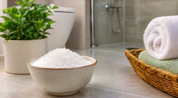 Nhiều người đặt bát muối trong nhà tắm, tưởng mê tín nhưng hóa ra có 5 lợi ích thiết thực
