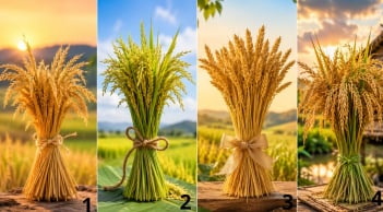 Chọn 1 bó lúa bạn ấn tượng nhất: Con đường phía trước của bạn là khó khăn hay cơ hội?