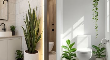Vì sao nên đặt một chậu cây xanh nhỏ trong nhà vệ sinh? Gợi ý 5 loại cây phù hợp dễ chăm