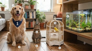 Trắc nghiệm: Chọn 1 loài vật mà bạn muốn nuôi
