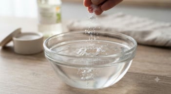 Trộn muối với giấm trắng: Mẹo hay giải quyết cả tá rắc rối