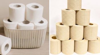 Giấy vệ sinh màu vàng hay màu trắng tốt hơn?
