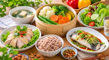 Có phải chịu khó ăn đồ luộc, hấp là tốt?