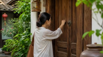 Vì sao người xưa gõ cửa 3 lần trước khi bước vào chính nhà mình sau nhiều ngày vắng mặt?