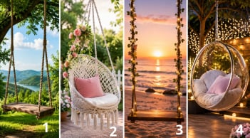 Hãy chọn chiếc xích đu bạn muốn ngồi nhất