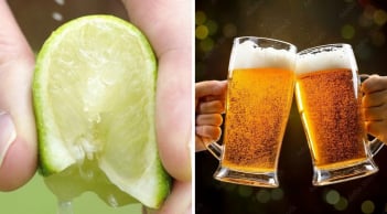 Tại sao nhiều người thích vắt chanh vào cốc bia?