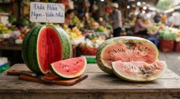 Cách chọn dưa hấu ngon