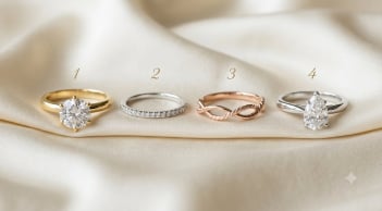 Trắc nghiệm: Chọn một chiếc nhẫn bạn muốn đeo nhất, tiết lộ điều may mắn sắp tìm đến