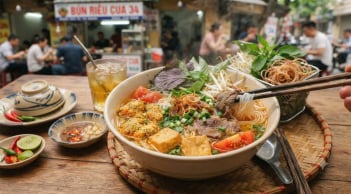 Cách nấu bún riêu cua ngon tại nhà