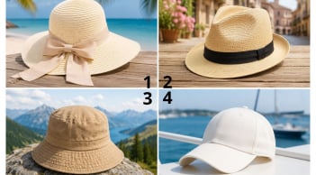 Chọn 1 chiếc mũ bạn thích đội khi đi du lịch, bạn là người như thế nào trong mắt người khác?