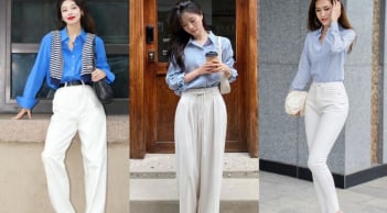 Quần trắng ống suông: Thiết kế 'quốc dân' được yêu thích mùa hè nhờ khả năng tôn dáng và dễ phối đồ