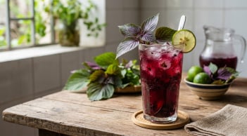 Uống nước lá tía tô lúc nào tốt nhất trong ngày?
