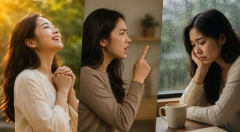 Vì sao người xưa dặn: Đừng hứa khi vui, đừng nói khi giận, đừng than khi buồn?