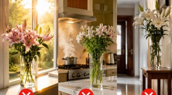 3 vị trí trong nhà nên tránh đặt bình hoa: Tưởng đẹp mắt nhưng dễ làm hoa nhanh tàn, ảnh hưởng không gian sống