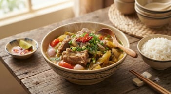 Cách nấu canh dưa chua ngon