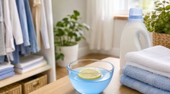 Chỉ cần cho một miếng chanh vào nước xả quần áo, công dụng bất ngờ