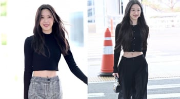 Moon Ga Young gây sốt với set đồ đen tối giản: Không cần cầu kỳ vẫn nổi bật giữa đám đông