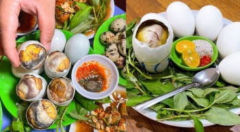 Mẹo luộc trứng vịt lộn ngọt nước, không tanh