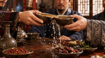 Vì sao người xưa uống rượu lại rót đầy tràn bát? Phía sau ẩn chứa nhiều quy tắc thú vị