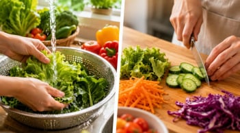 Nên rửa rau xong mới thái hay thái xong mới rửa?