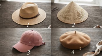 Trắc nghiệm: Chọn 1 chiếc mũ bạn ấn tượng nhất