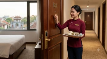 Vì sao nhân viên khách sạn luôn gõ cửa 3 lần trước khi bước vào phòng?
