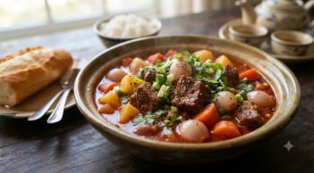 Cách nấu thịt bò sốt vang ngon tại nhà: Ăn rồi không thể nào quên