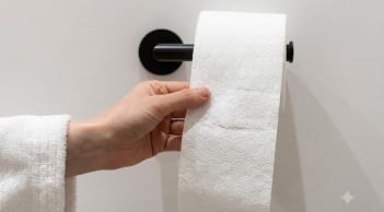 Bật mí sự thật đằng sau nếp gấp tam giác trên cuộn giấy vệ sinh khách sạn: Không đơn thuần để trang trí!