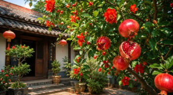 Người xưa nói: “Phía Đông trồng lựu là vàng”, vì sao cây lựu được yêu thích như vậy?