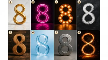 Chọn 1 hình số 8 bạn ấn tượng nhất để Khám phá tài vận tháng 8 sẽ ra sao