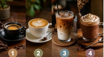 Chọn 1 ly cà phê bạn thích nhất
