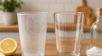 Cốc thủy tinh bị đục cũng đừng vội bỏ đi, đây là cách giúp cốc trong veo trở lại